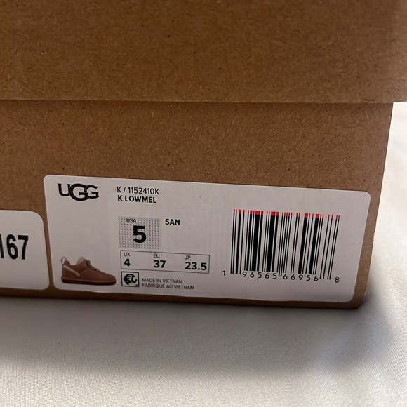 Big kids Uggs Lowmel Sneaker Sand - Picture 6 of 6